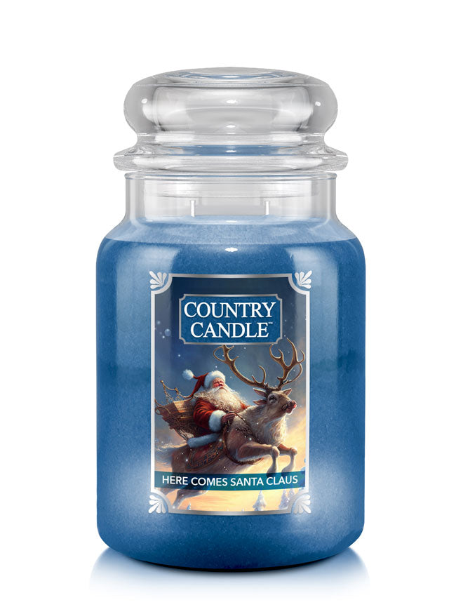 Here Comes Santa Claus Large 2-wick - Kringle Candle Company