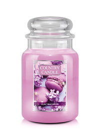 Lilac Macaron Large 2-wick