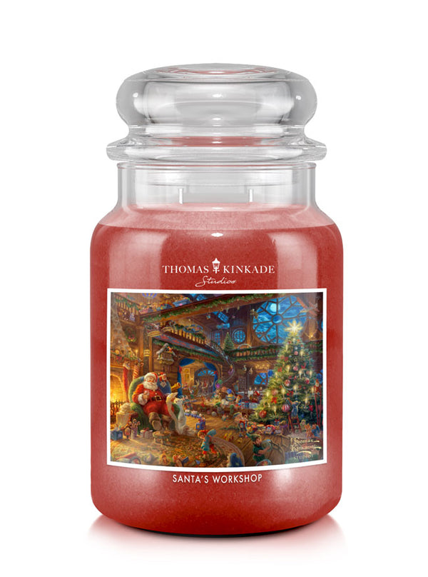 Santa's Workshop Scented Large 2-wick Candle
