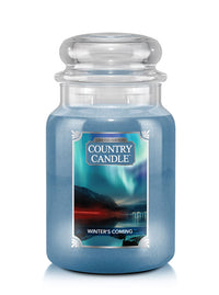 Winter's Coming Scented Large Limited Edition Candle