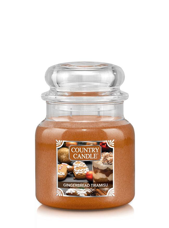 Gingerbread Tiramisu Medium 2-wick - Kringle Candle Company