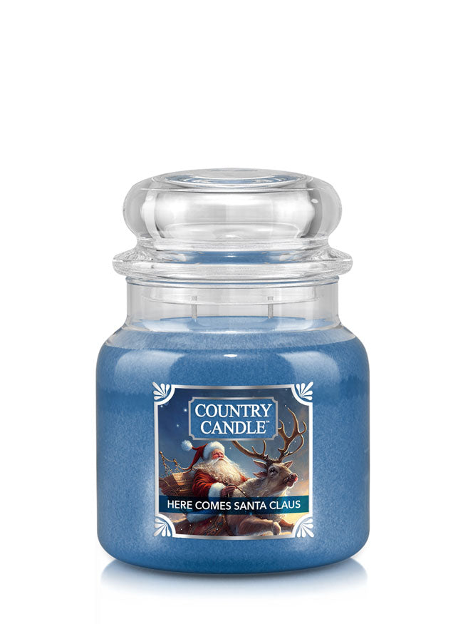 Here Comes Santa Claus Medium 2-wick - Kringle Candle Company