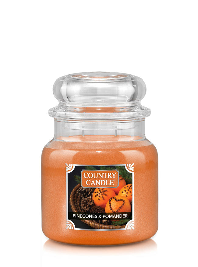 Pinecones & Pomander Medium 2-wick - Kringle Candle Company