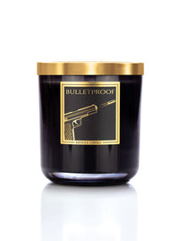 Bulletproof scented candle tumbler for Kringle Noir collection