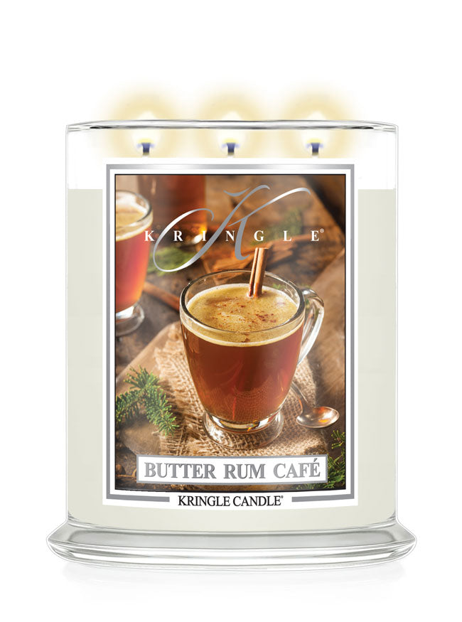 Butter Rum Café Large 3-Wick
