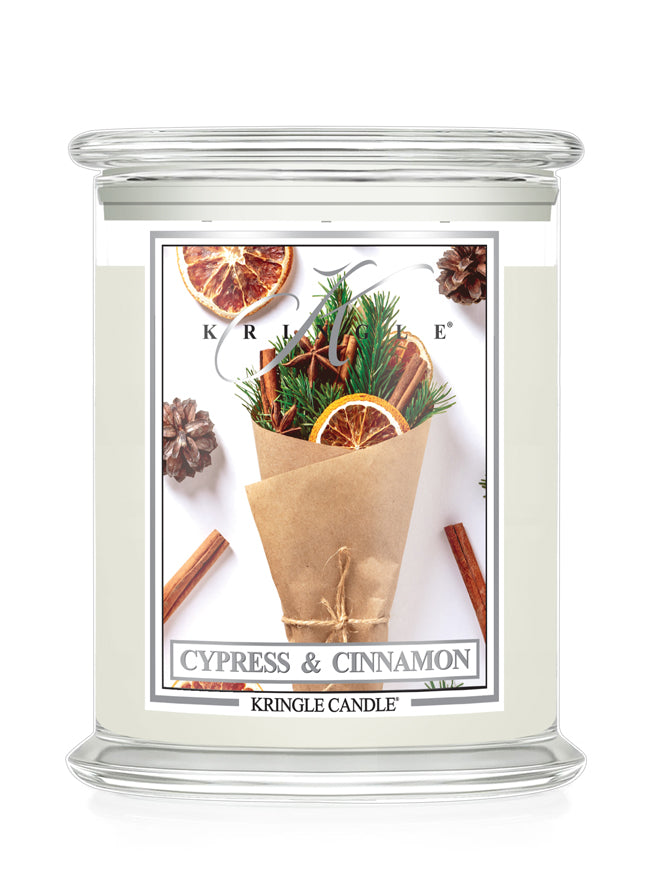 Cypress & Cinnamon Large 3-Wick