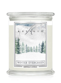 Winter Evergreen Large 3-wick