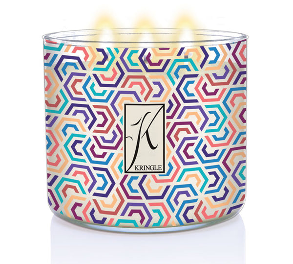 Marshmallow Morning Scented 3-wick Candle - Kringle Candle