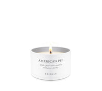 Kringle Candle Company 'American Pie' small candle tin on a white background