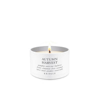 Kringle Candle labeled 'Autumn Harvest' on a white background