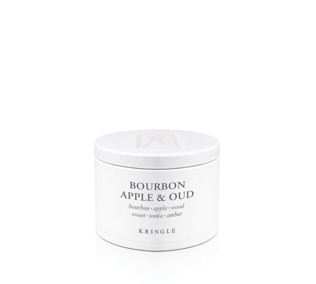 Bourbon Apple & Oud | Single-Wick Tin (3.3oz)