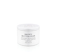Jar of Kringle Brown Butter Pear product on a white background