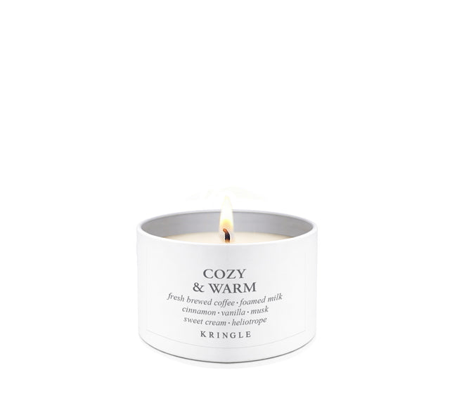 Cozy & Warm | Single-Wick Tin (3.3oz)