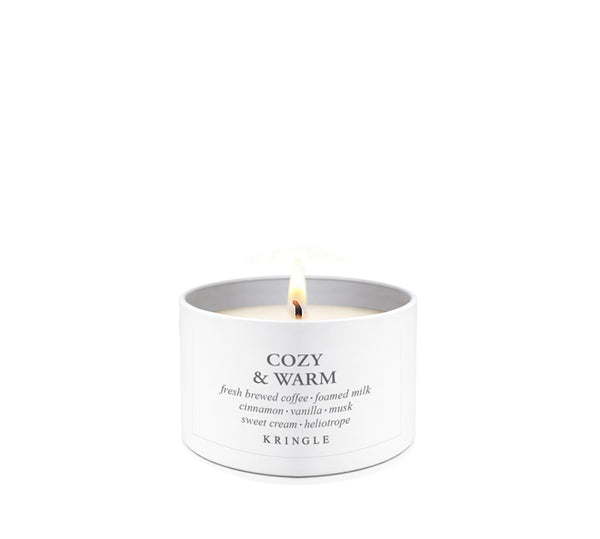 Cozy & Warm | Single-Wick Tin (3.3oz)