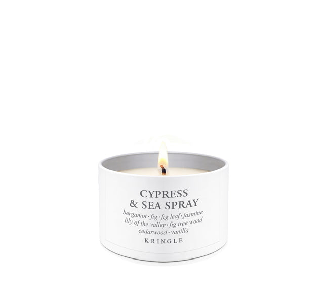 Cypress & Sea Spray | Single-Wick Tin (3.3oz)