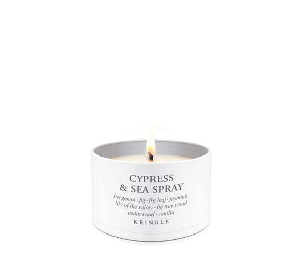 Cypress & Sea Spray | Single-Wick Tin (3.3oz)