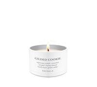 Gilded Cookie mini single wick candle tin on a white background.