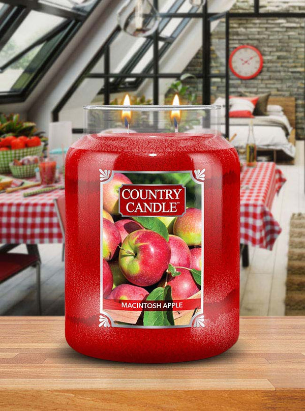 Macintosh Apple Large Jar Candle
