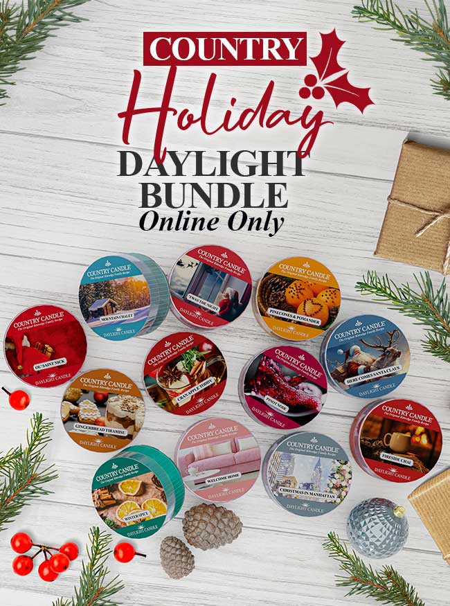 12 Holiday Country DayLight Bundle (Offered Online Only)