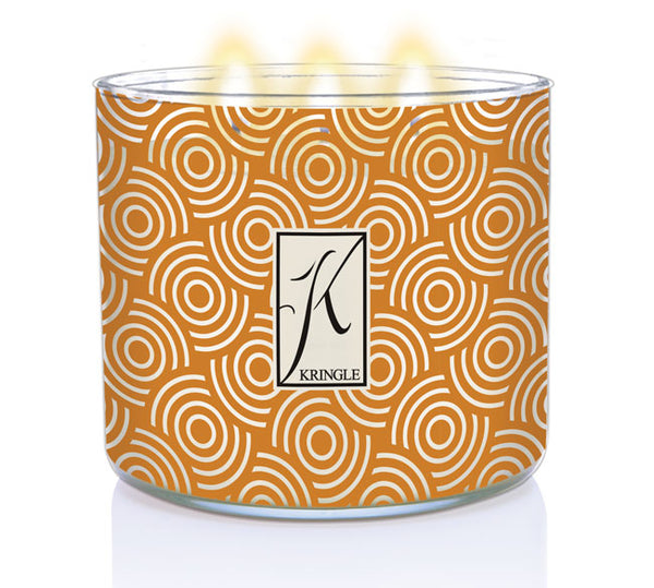 Butter Rum Café 3-Wick Candle - Kringle Candle Company