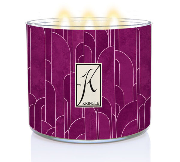 Sugar Plum & Myrrh 3-Wick Candle - Kringle Candle Company