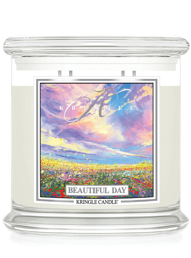 Beautiful Day Scented 4-wick Candle by Kringle Candle