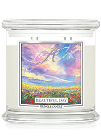 Beautiful Day Scented 4-wick Candle by Kringle Candle