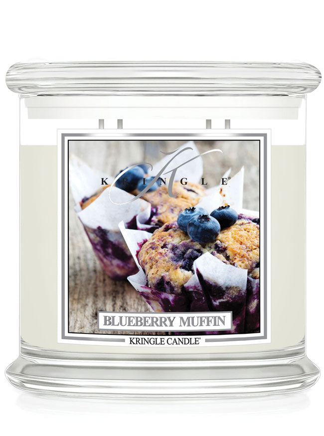 Blueberry Muffin Scented 4-wick candle