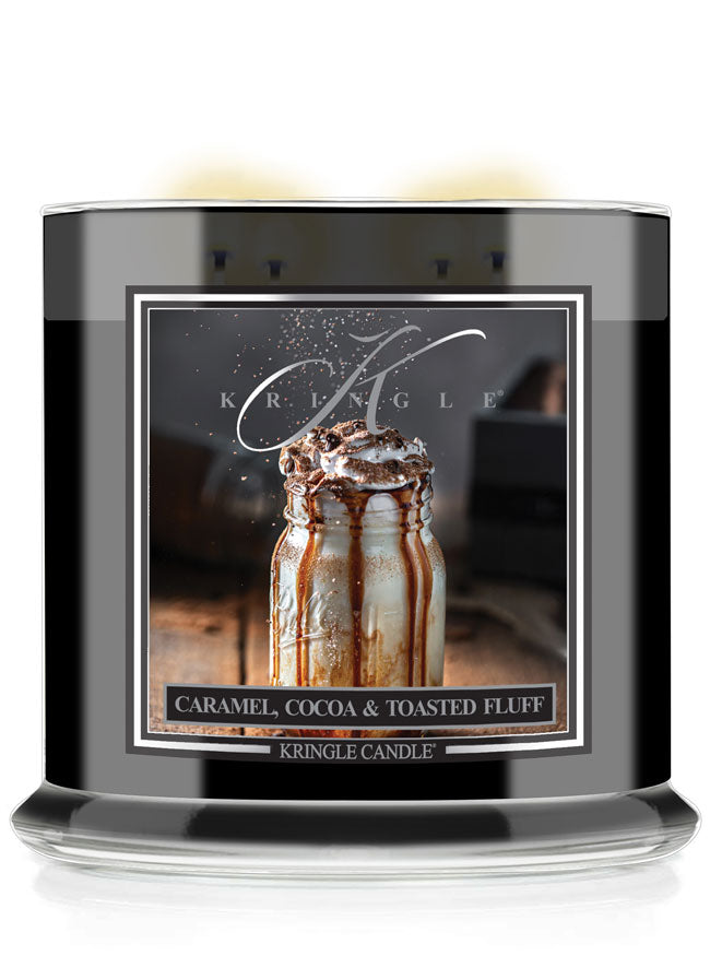Caramel, Cocoa & Toasted Fluff | XL 4-wick