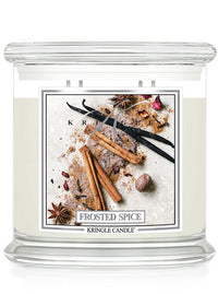 Frosted Spice Scented Extra Large 4-wick Candle - Kringle Candle Store