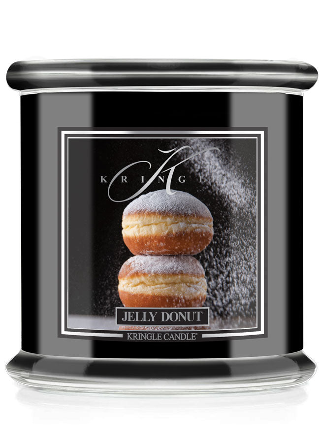 Jelly Donut scented 4-wick candle from Kringle Candle Reserve Collection