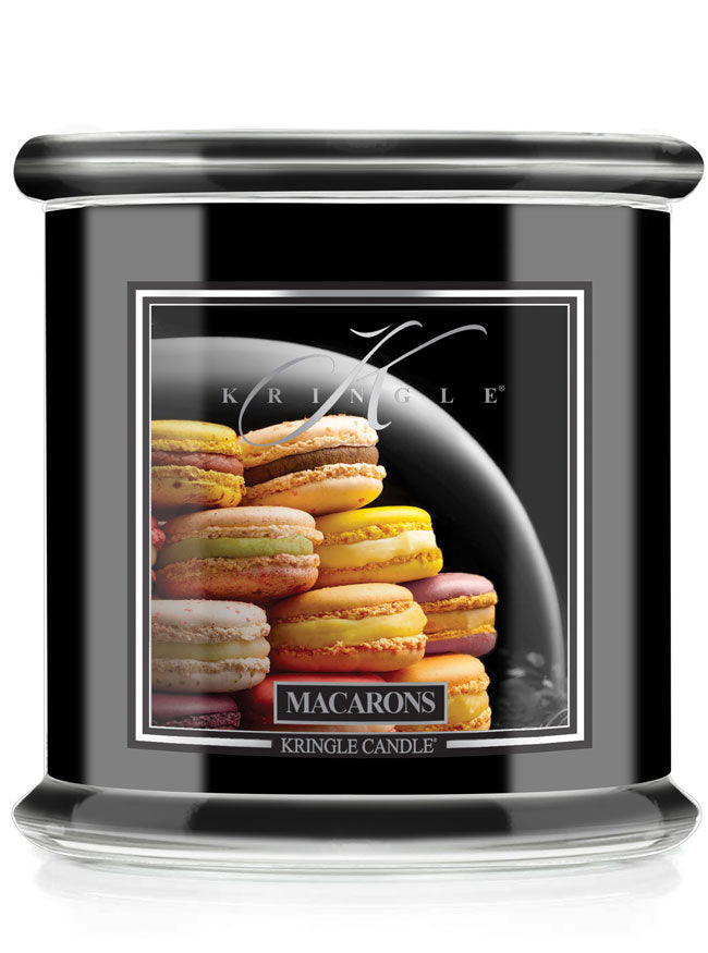 Macrons scented 4-wick candle from Kringle Candle Reserve Collection