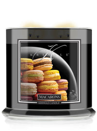 Macrons scented 4-wick lit candle from Kringle Candle Reserve Collection