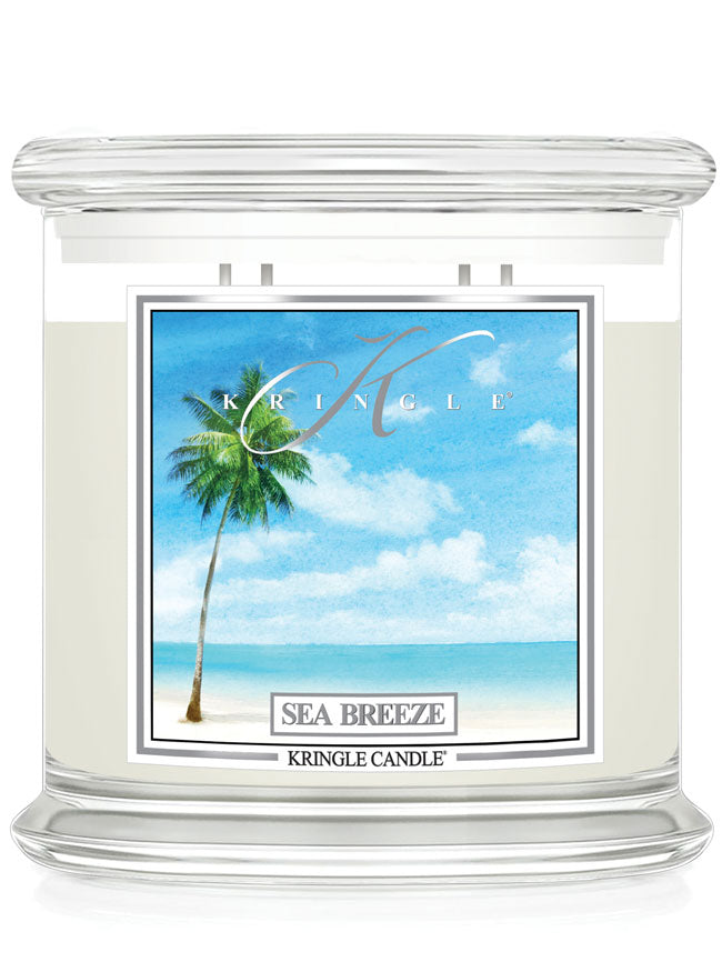 Sea Breeze Scented 4-wick Candle 