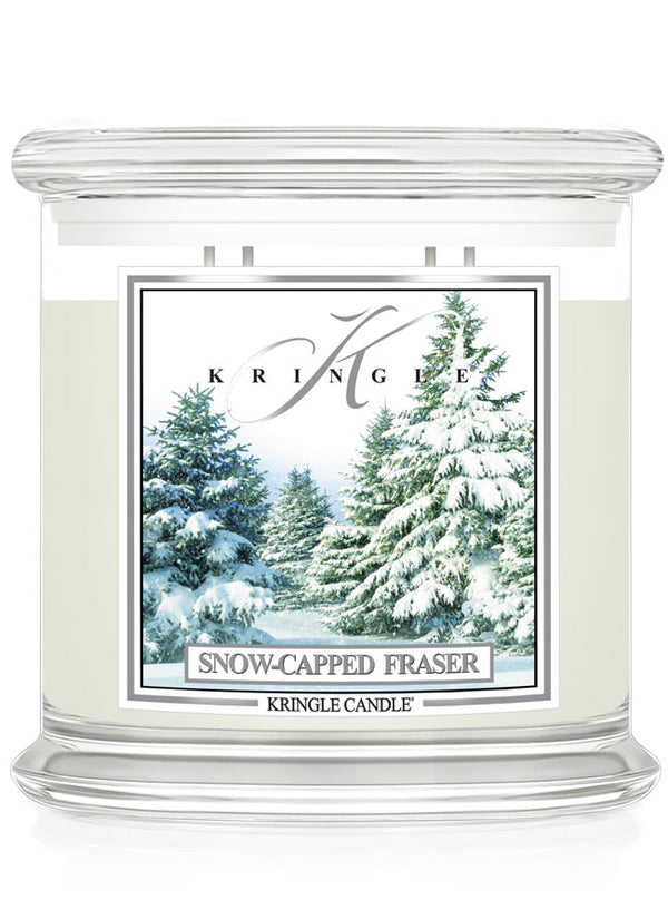 Snow-Capped Fraser Scented Extra Large 4-wick candle - Kringle Candle Company