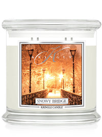 Snowy Bridge Scented 4-wick Candle - Kringle Candle Store