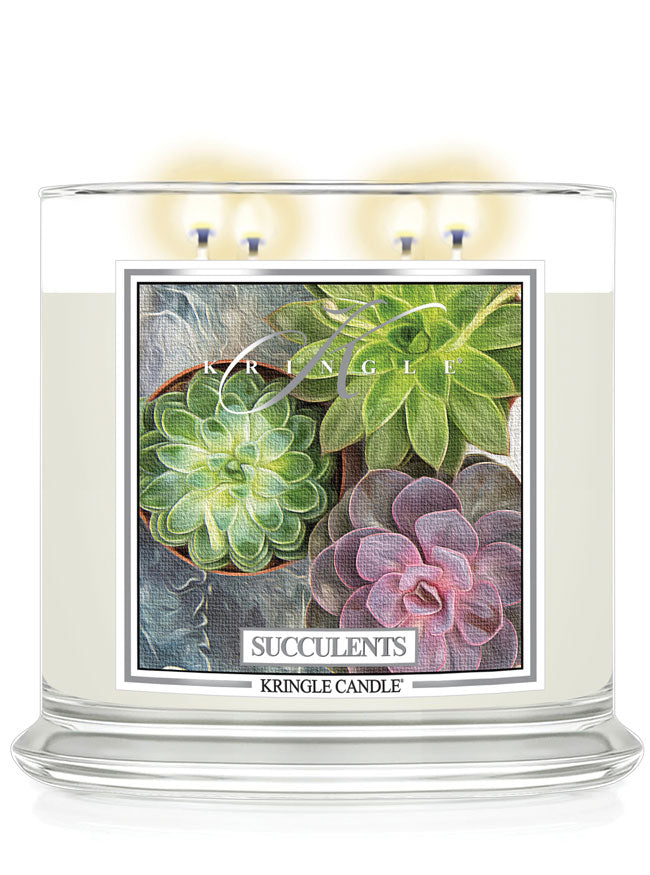 Succulents  | XL 4-wick