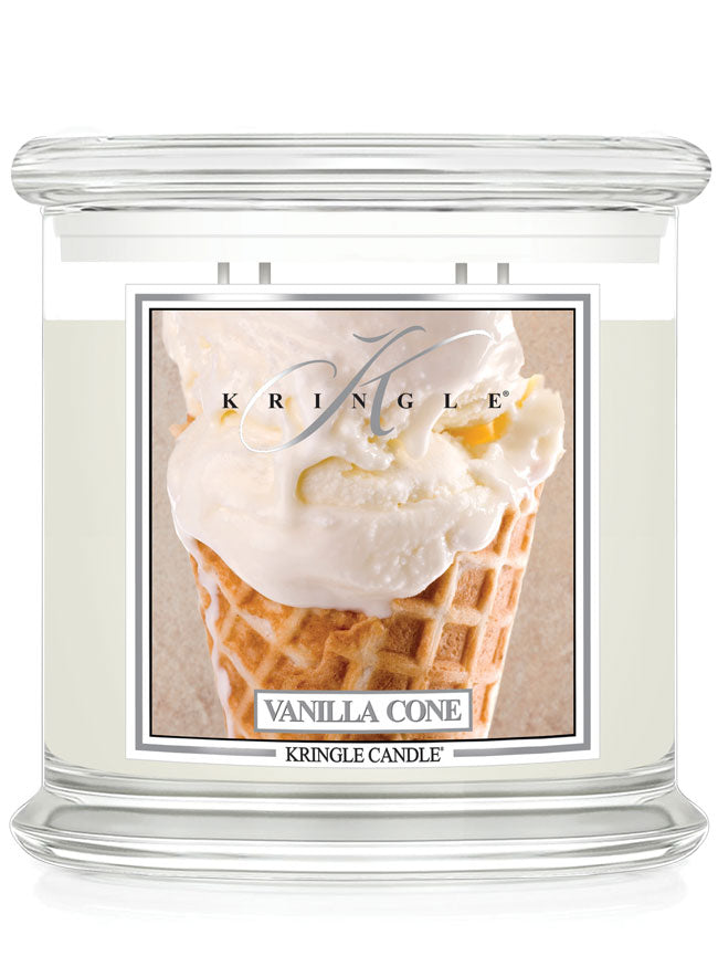 Vanilla Cone Scented 4-wick Candle