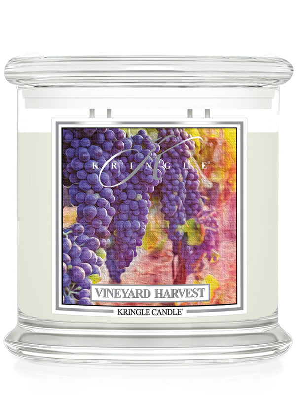 Vineyard Harvest Scented 4-wick candle by Kringle Candle