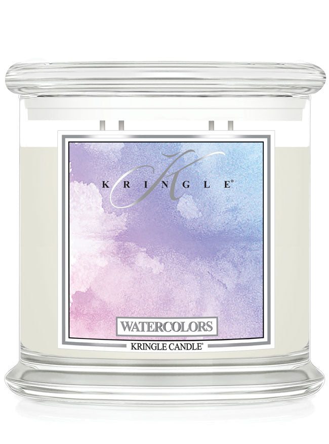Watercolors Scented 4-wick Candle