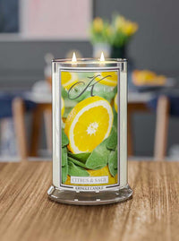 Citrus & Sage  Large 2-wick