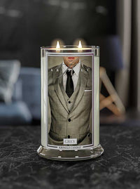 Grey Large 2-wick