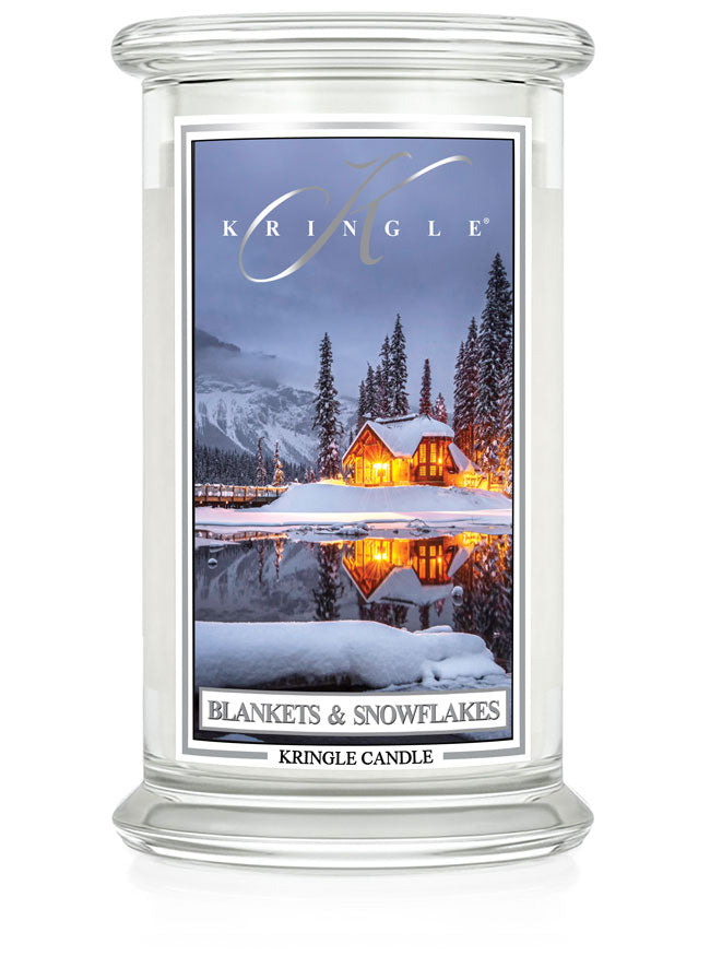 Blankets & Snowflakes Large 2-Wick - Kringle Candle Company