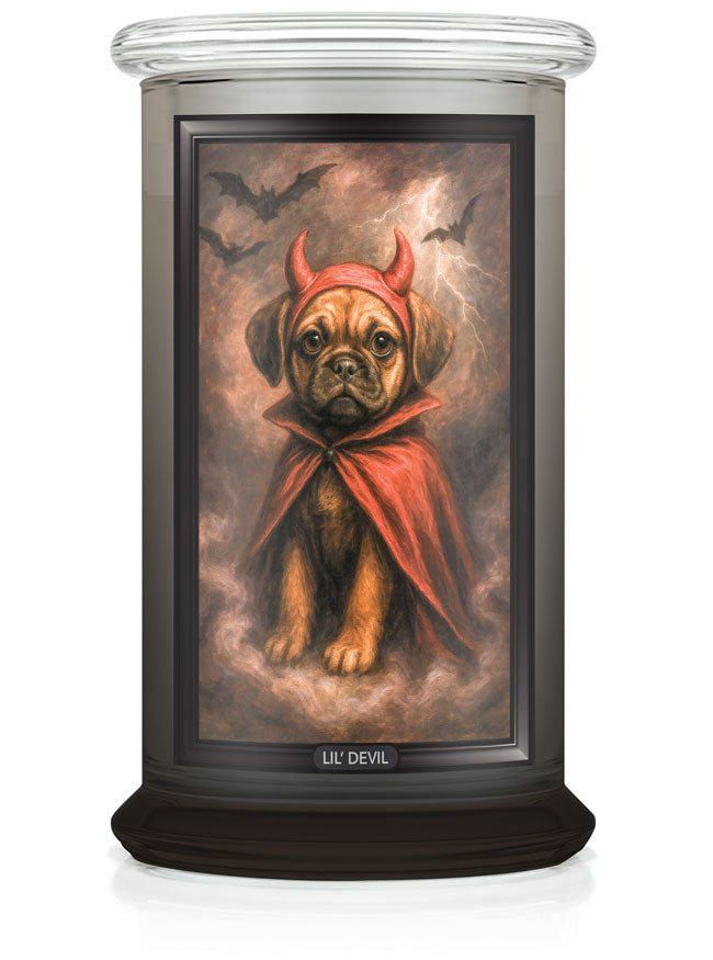 Lil' Devil Puppy Large 2-wick
