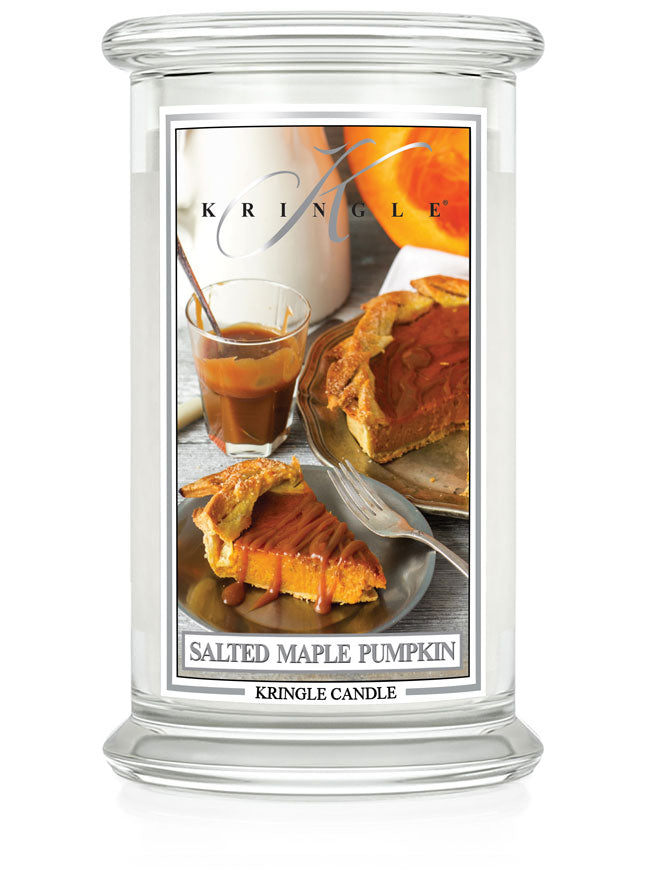 Salted Maple Pumpkin Large 2-Wick - Kringle Candle Company