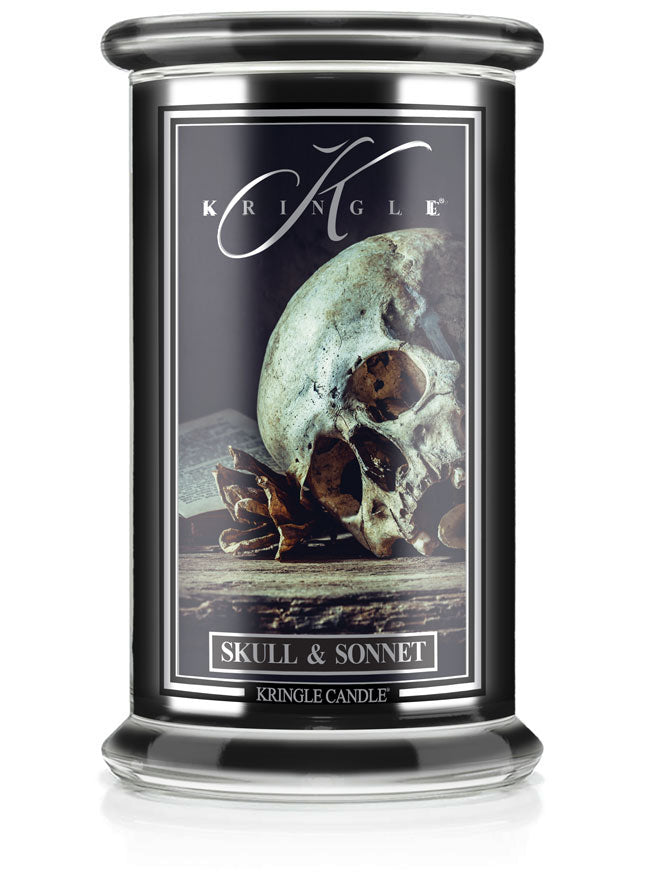 Skull & Sonnet Large 2-Wick - Kringle Candle Company