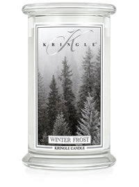 Winter Frost Scented Large 2-wick Candle Jar