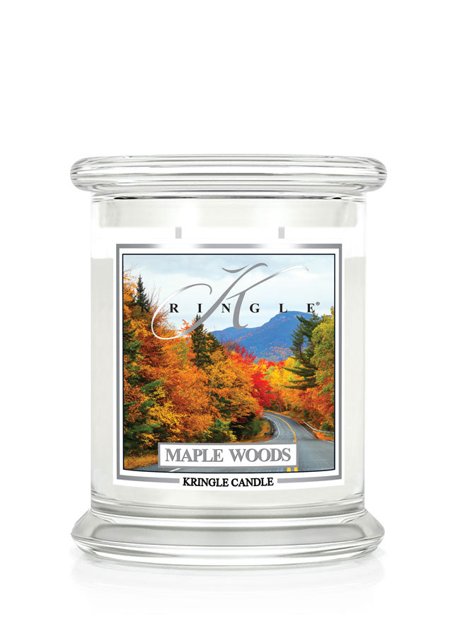 Maple Woods Medium 2-Wick - Kringle Candle Company