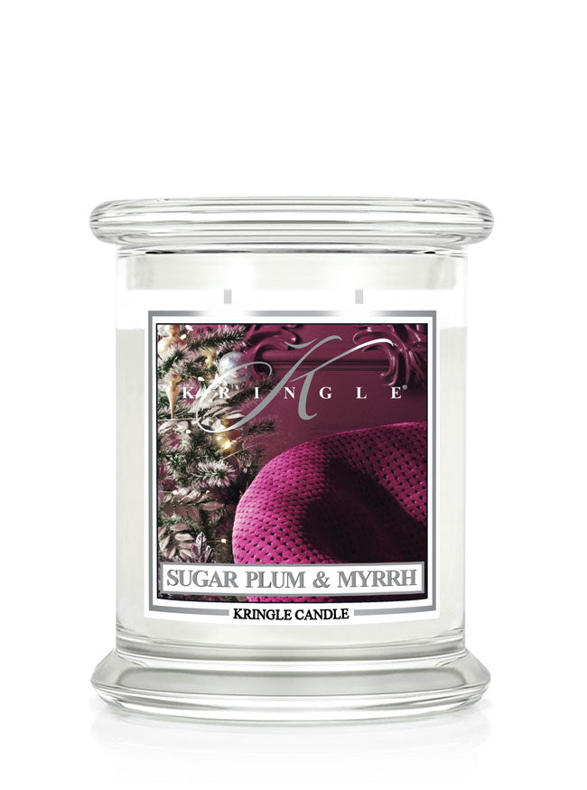 Sugar Plum & Myrrh Medium 2-Wick - Kringle Candle Company