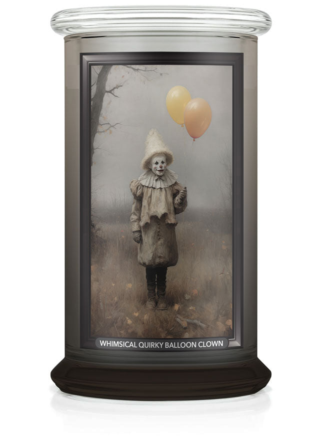 Whimsical Quirky Balloon Clown Large 2-Wick - Kringle Candle Company